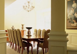 Grand dining room