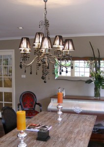Dining room chandelier