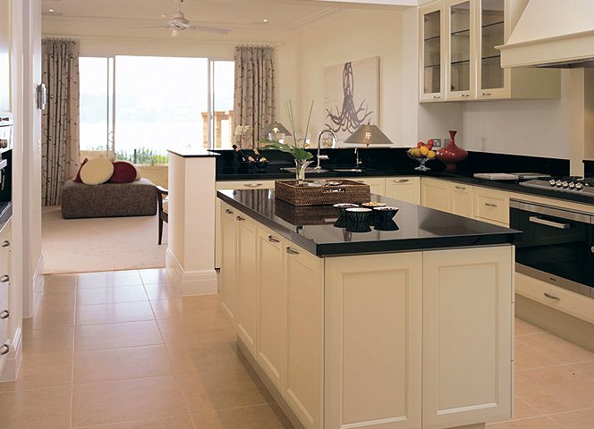 Clean line kitchen finishes
